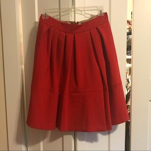 Red/Crimson Banana Republic A-Line Skirt 💃🏻
